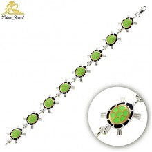 Gümüş Mineli Bileklik